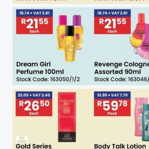 Perfume at Africa Cash and Carry