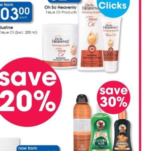 Body lotion at Clicks