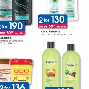 Shampoo at Clicks