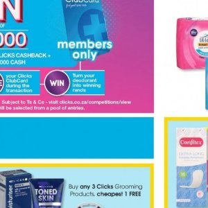 Deodorant at Clicks