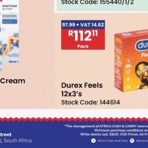   at Africa Cash and Carry