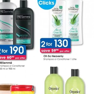 Shampoo at Clicks