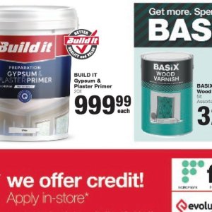 Gypsum at Build it