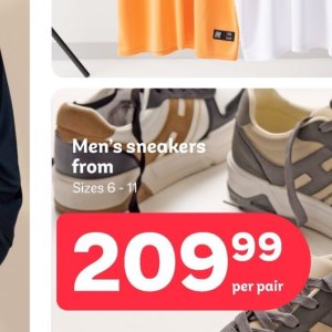 Sports shoes at PEP