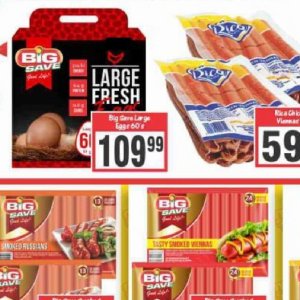 Eggs at Big save