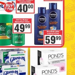 Body lotion nivea  at Big save