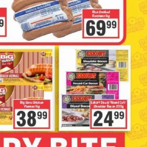 Bacon at Big save