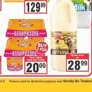 Yoghurt at Big save