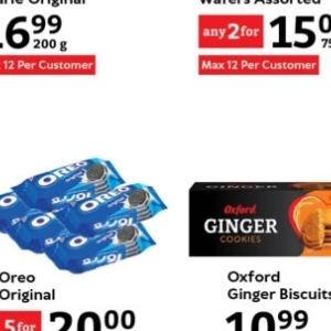 Cookies at Oxford freshmarket