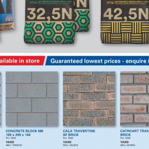 Bricks at Cashbuild