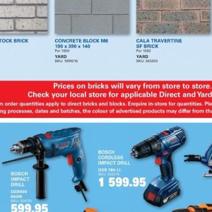 Bricks at Cashbuild