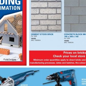 Cement at Cashbuild