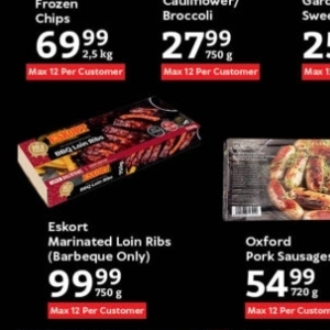 Ribs at Oxford freshmarket