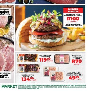 Pork at Fruit & Veg City