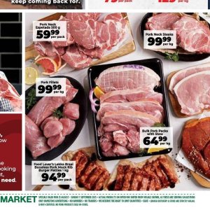 Pork at Fruit & Veg City