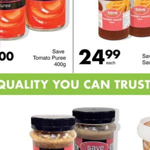 Purees at Save Hyper