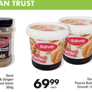 Peanut butter at Save Hyper