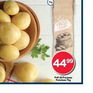 Potatoes at Pick n Pay Hyper