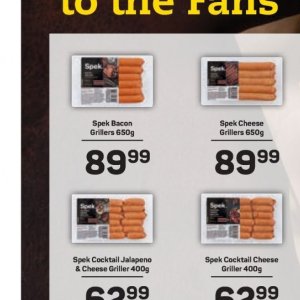 Bacon at Pick n Pay Hyper