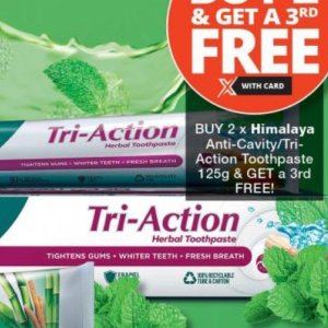 Toothpaste at Checkers
