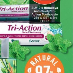 Toothpaste at Checkers