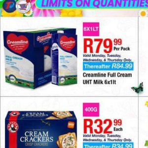 Cream at Take n Pay