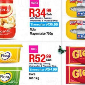 Mayonnaise at Take n Pay