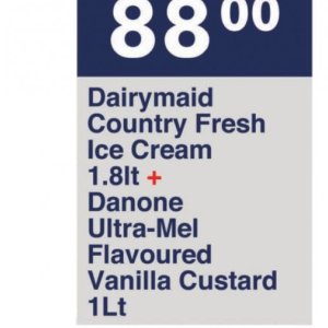 Cream danone  at President Hyper