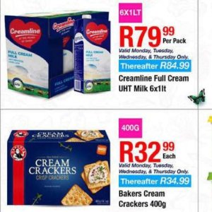 Cream at Take n Pay