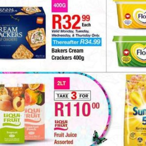 Crackers at Take n Pay
