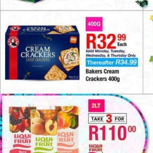 Crackers at Take n Pay