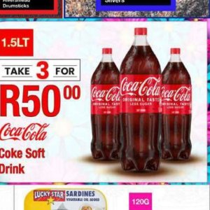 Cola at Take n Pay