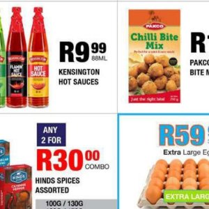 Sauces at Take n Pay