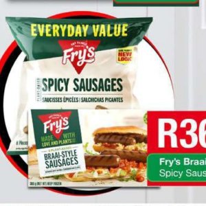 Sausages at Take n Pay