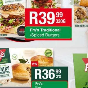 Spiced burgers at Take n Pay