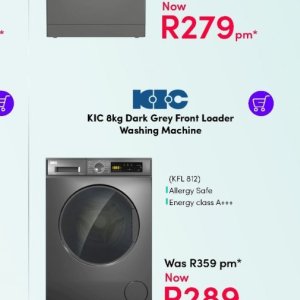 Washing machine at Teljoy