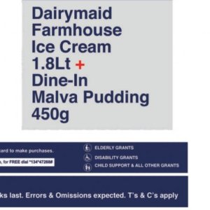 Pudding at President Hyper