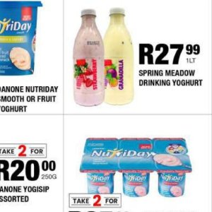 Yoghurt at Take n Pay