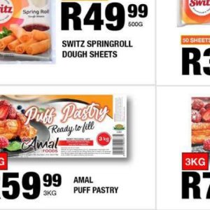 Puff pastry at Take n Pay
