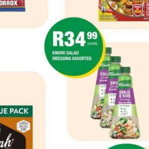 Dressing at Take n Pay
