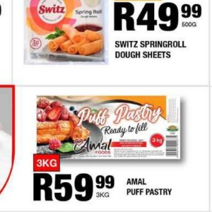 Puff pastry at Take n Pay