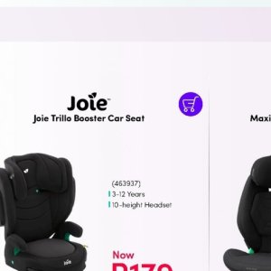 Car seat at Teljoy
