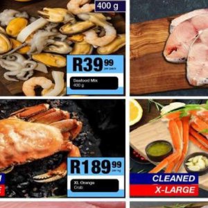 Seafood at Take n Pay