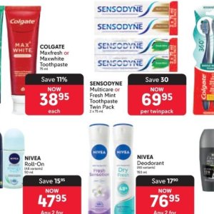 Toothpaste at Makro