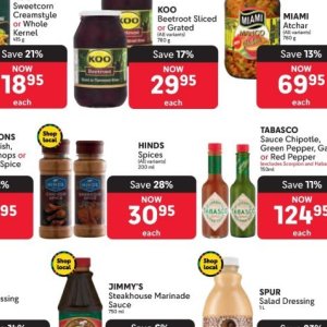 Spices at Makro