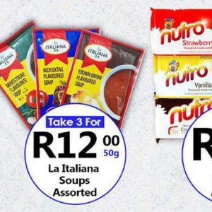 Soup at Take n Pay