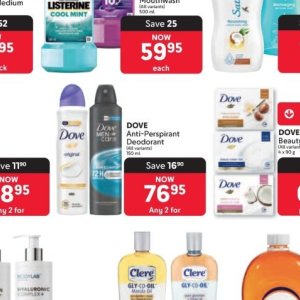 Deodorant dove  at Makro