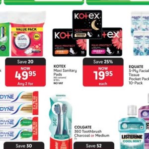 Sanitary pads at Makro