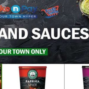 Sauces at Take n Pay