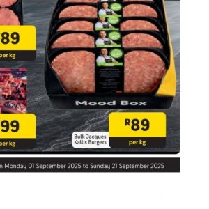 Burgers at Makro